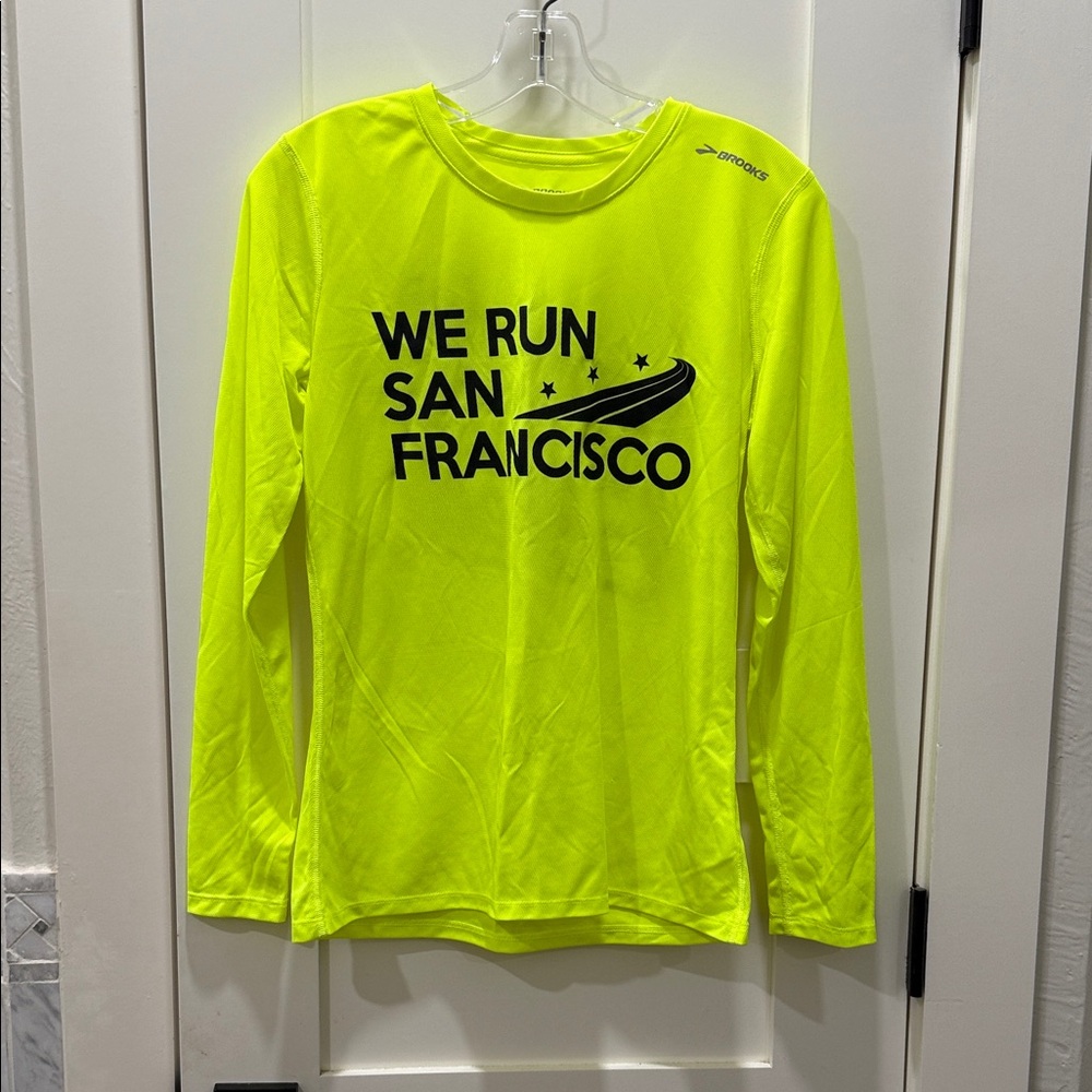 Brooks Vibrant Yellow Running Shirt
